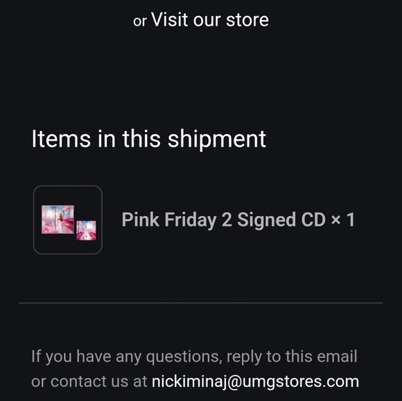 NICKI MINAJ SIGNED PINK FRIDAY 2 SIGNED CD x1 - Picture 11 of 12
